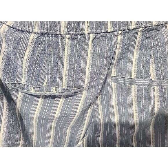 Hollister California, Women's Blue Striped Pants, M - Cotton Blend - Picture 8 of 13
